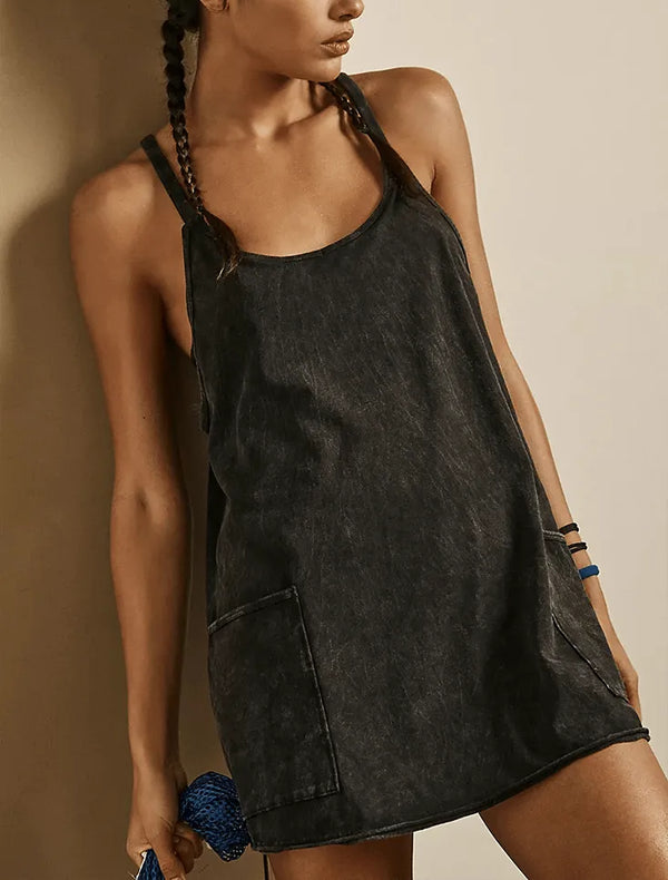 Weites Sommer-Minikleid für den Bequemen und Stilvollen Look