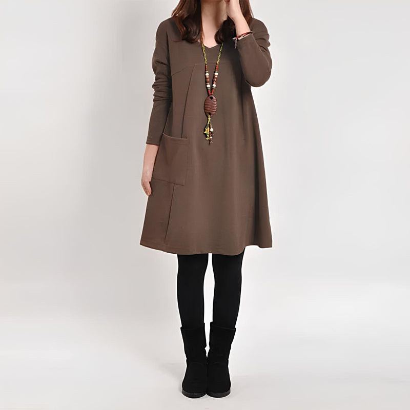 Weiches und Lockeres Kleid für dich im Alltag