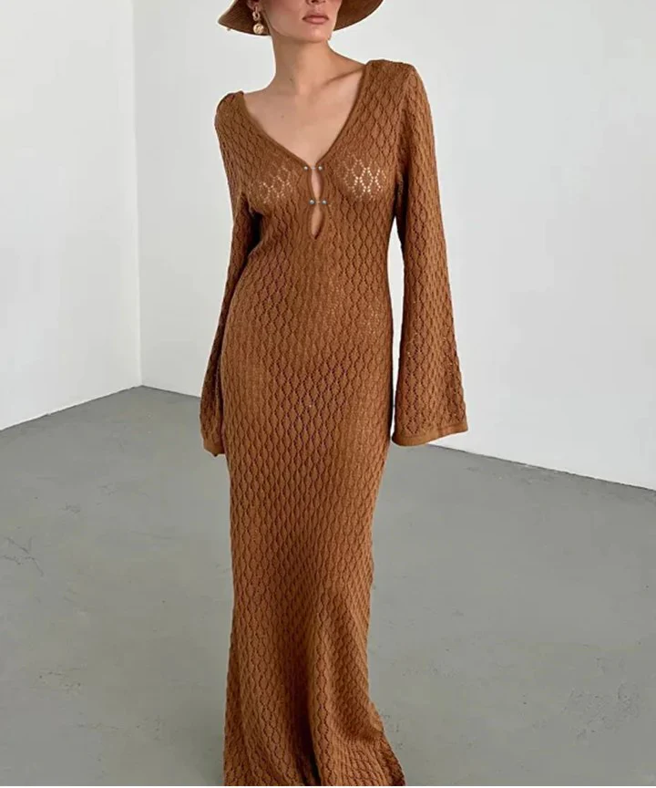 Schönes Leonie Maxikleid für Damen im Chic-Look