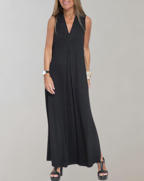 Warmes Kleid mit Weste für dich, elegant und bequem
