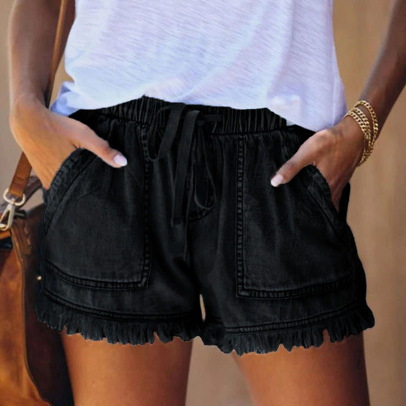 Clara – High-Waisted Denim-Shorts für einen perfekten Sommer-Look
