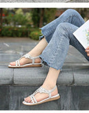 Weiche Schicke Sandalen mit Elastischem Knöchelriemen