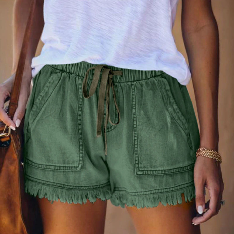 Clara – High-Waisted Denim-Shorts für einen perfekten Sommer-Look