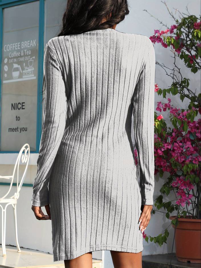 Elegantes Leichtes - Schwarzes Kleid für dich im Sommer
