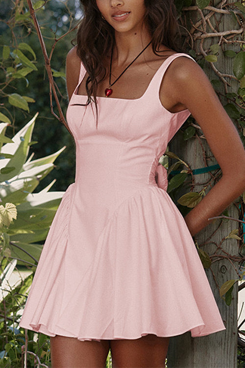 Elegantes Rückenfreies Mini Kleid für den Sommer