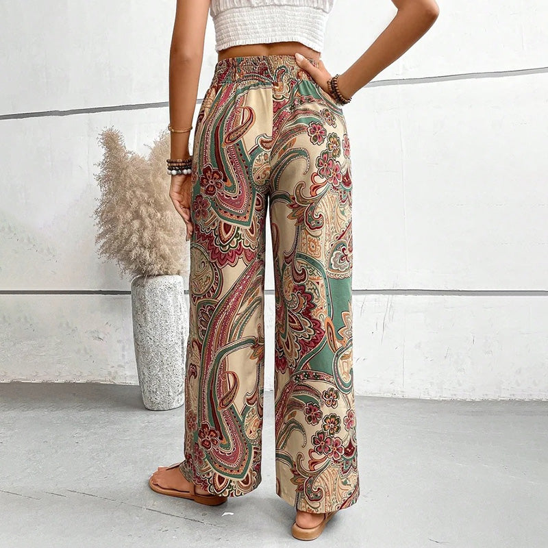 Viola Damen-Sommerhose mit weitem Bein für entspannte Tage