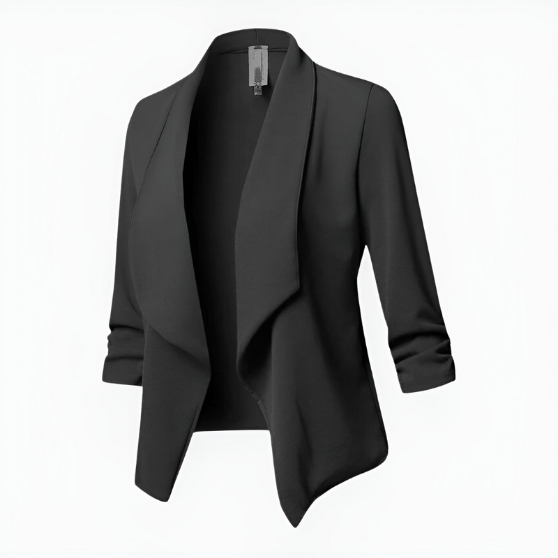 Eleganter Langarm Blazer Weicher Stil Für Damen Jacket