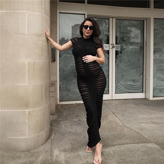 Weiches Strickkleid mit kurzen Ärmeln für Frauen für dich