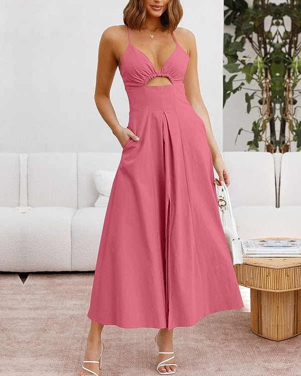 Elegantes Dorothea-Maxikleid für Damen im Sommerlook