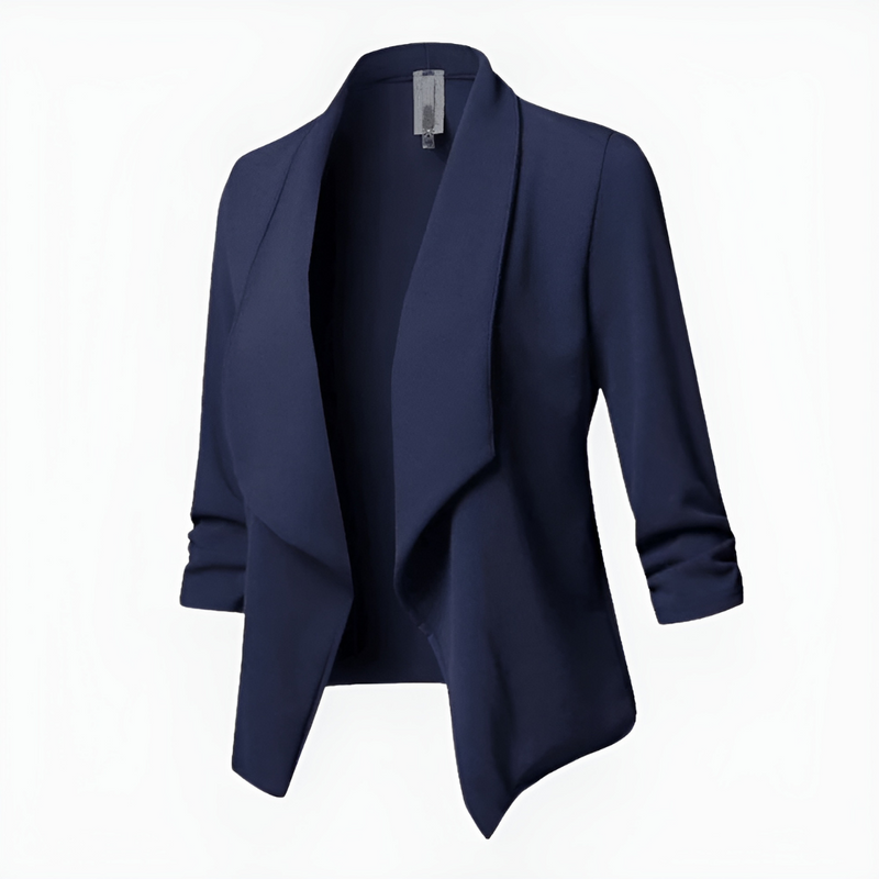 Eleganter Langarm Blazer Weicher Stil Für Damen Jacket