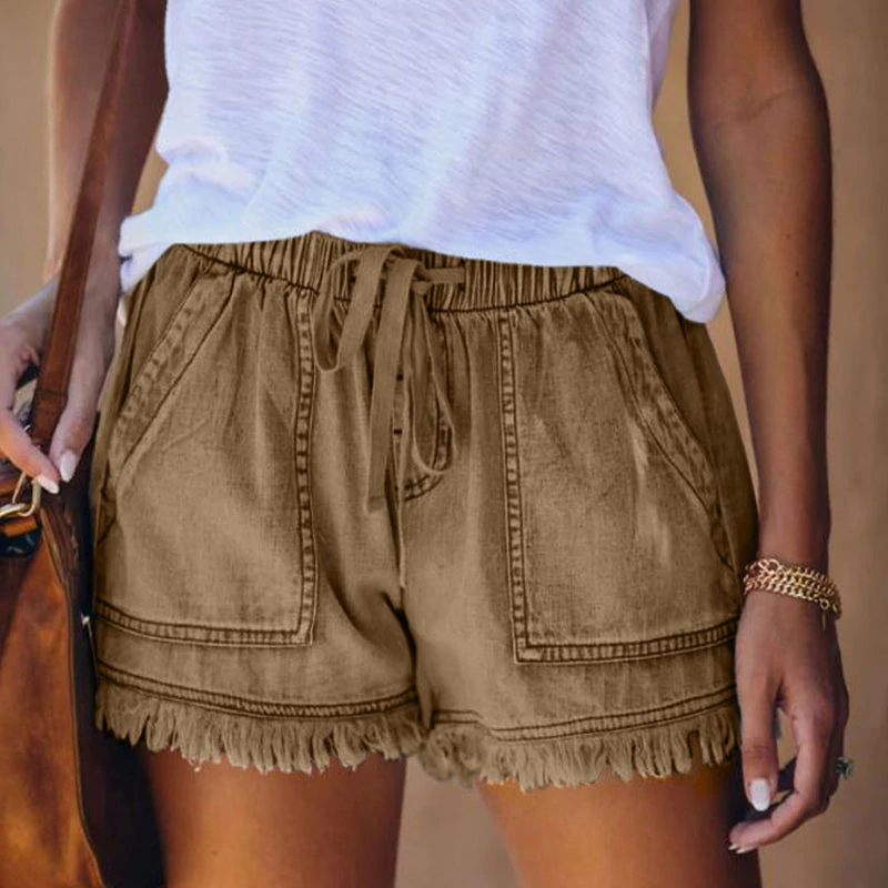 Clara – High-Waisted Denim-Shorts für einen perfekten Sommer-Look