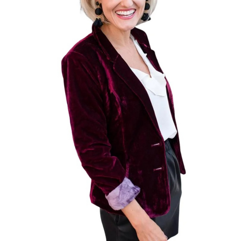 Weicher Schicker Eleganter Zeitloser Stil Für Büro Blazer