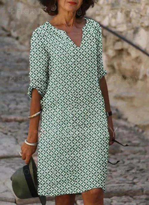 Bequemes - Lockeres Sommerkleid für dich im eleganten Stil