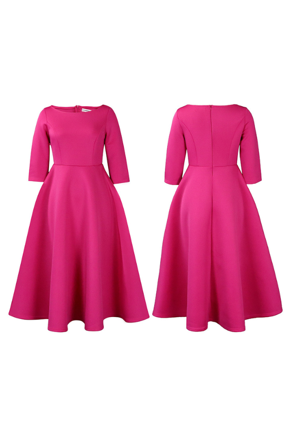 Weiches Swing-Kleid für dich - Schönes und Bequemes Kleid