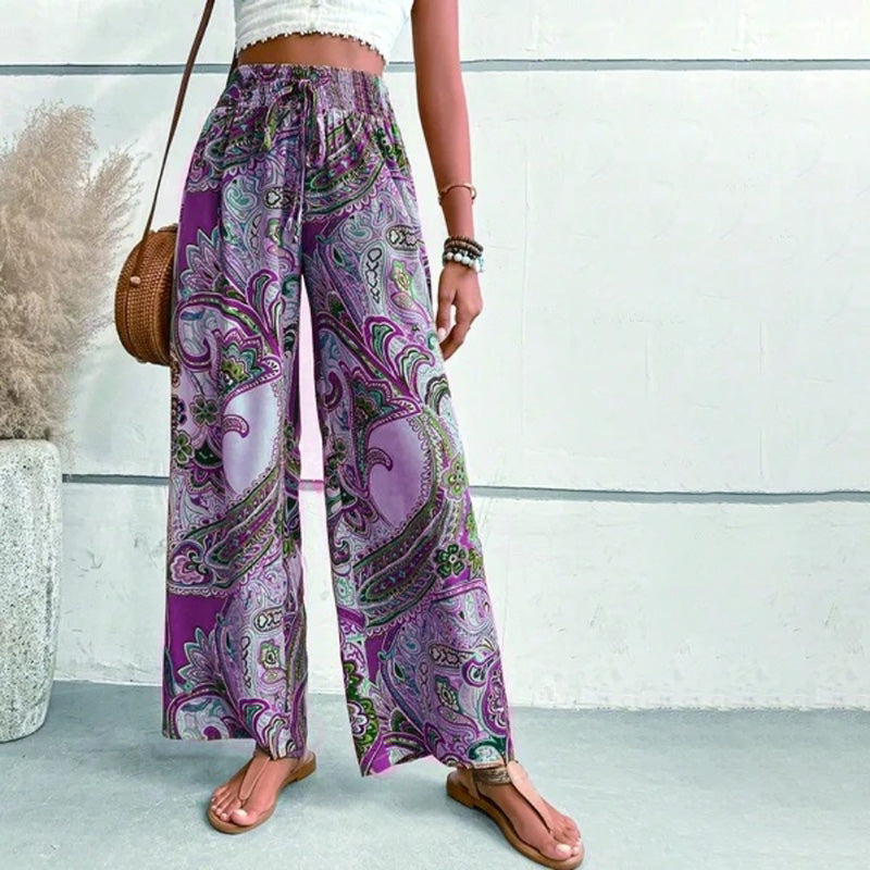 Viola Damen-Sommerhose mit weitem Bein für entspannte Tage
