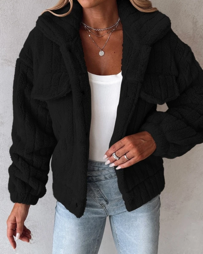 MILA | Trendige Teddyjacke für Damen