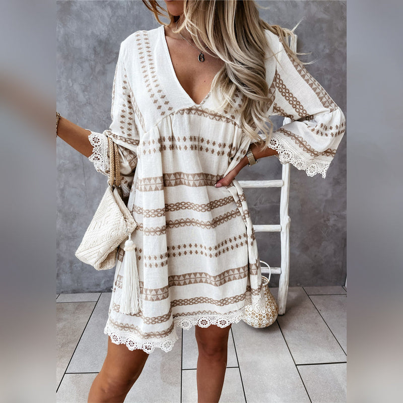 Stilvolle Mini-Kleid für Elegante Sommertage