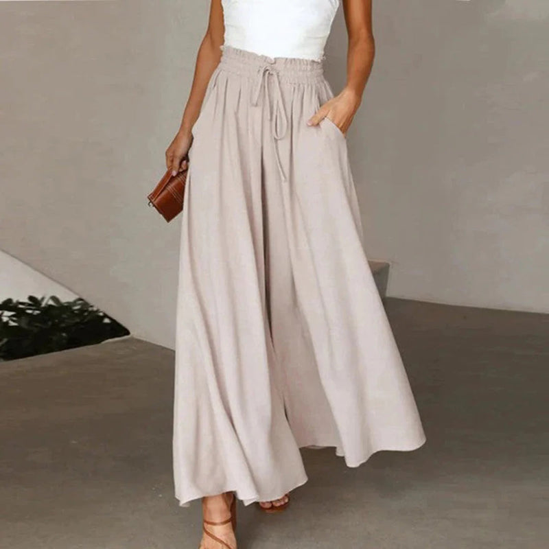 Theodora – Elegante weite Hose für Damen