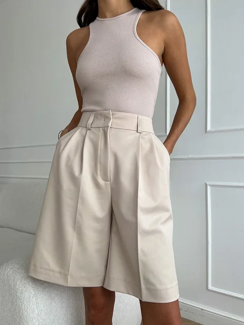 Eleonore – Hochtaillierte Sommershorts für Damen