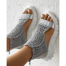 Schicke Elegante geflochtene Sandale für dich im Sommer