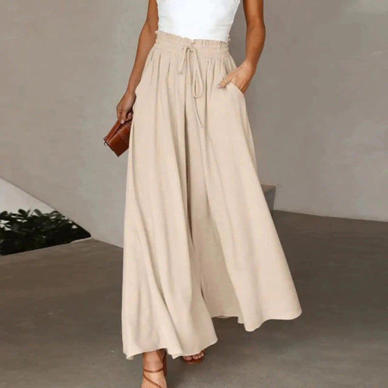 Theodora – Elegante weite Hose für Damen