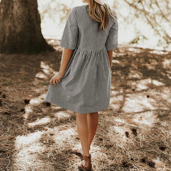 Warmes und Bequemes Freizeitkleid für jeden Tag