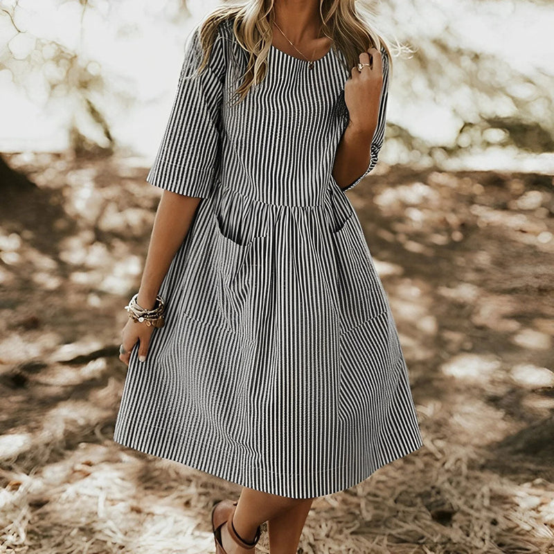 Warmes und Bequemes Freizeitkleid für jeden Tag