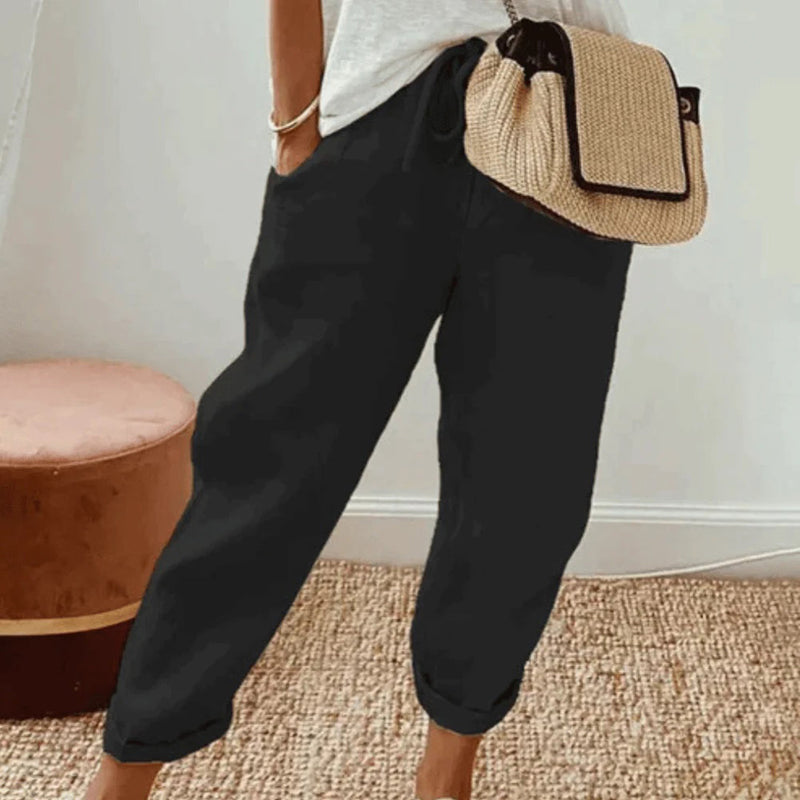 Martina – Bequeme Damenhose mit Kordelzug