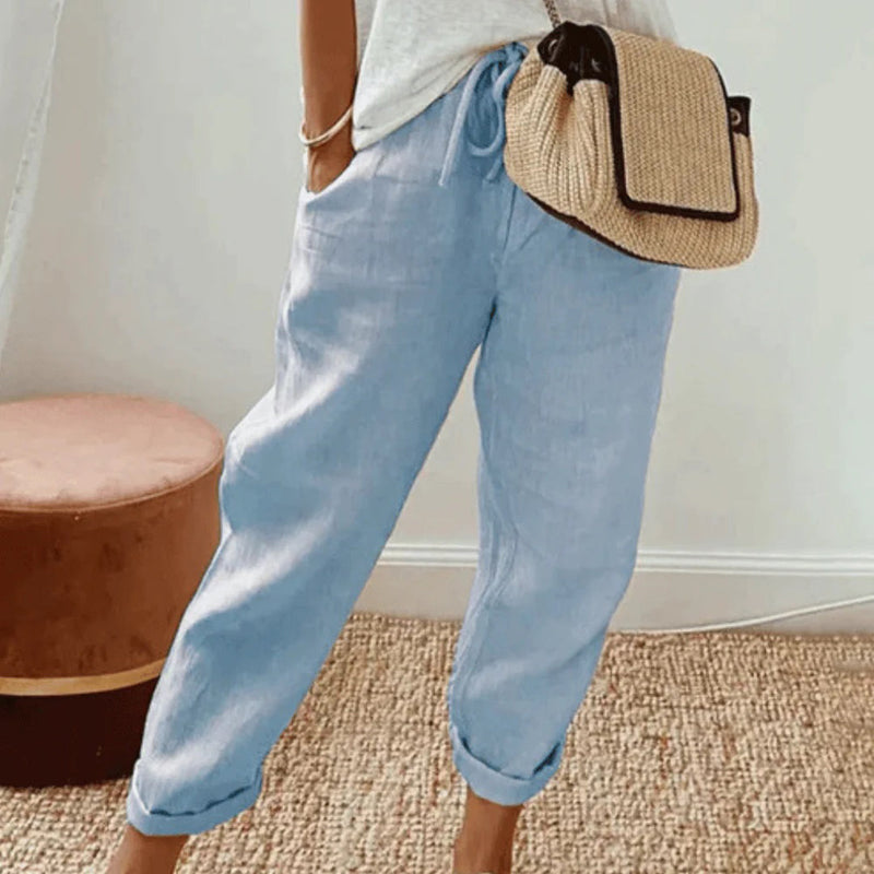 Martina – Bequeme Damenhose mit Kordelzug