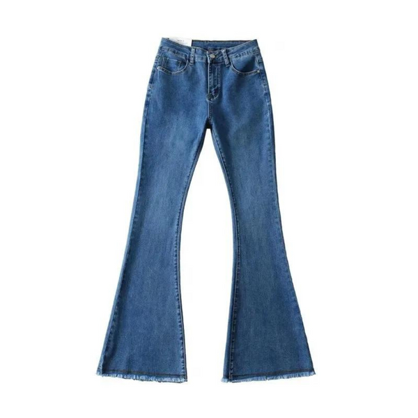 Helvi – Damen-Schlaghose mit hoher Taille