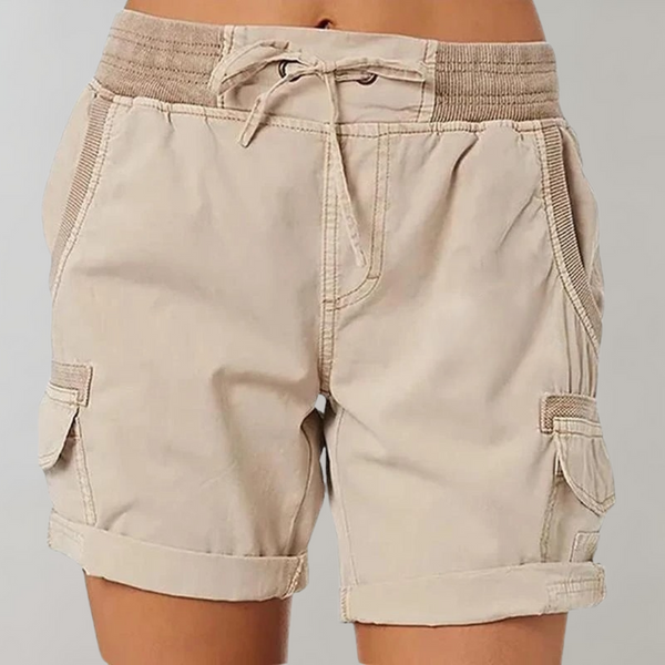Dorthea – Damenshorts mit hoher Taille
