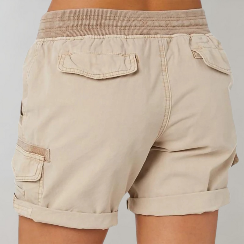 Dorthea – Damenshorts mit hoher Taille