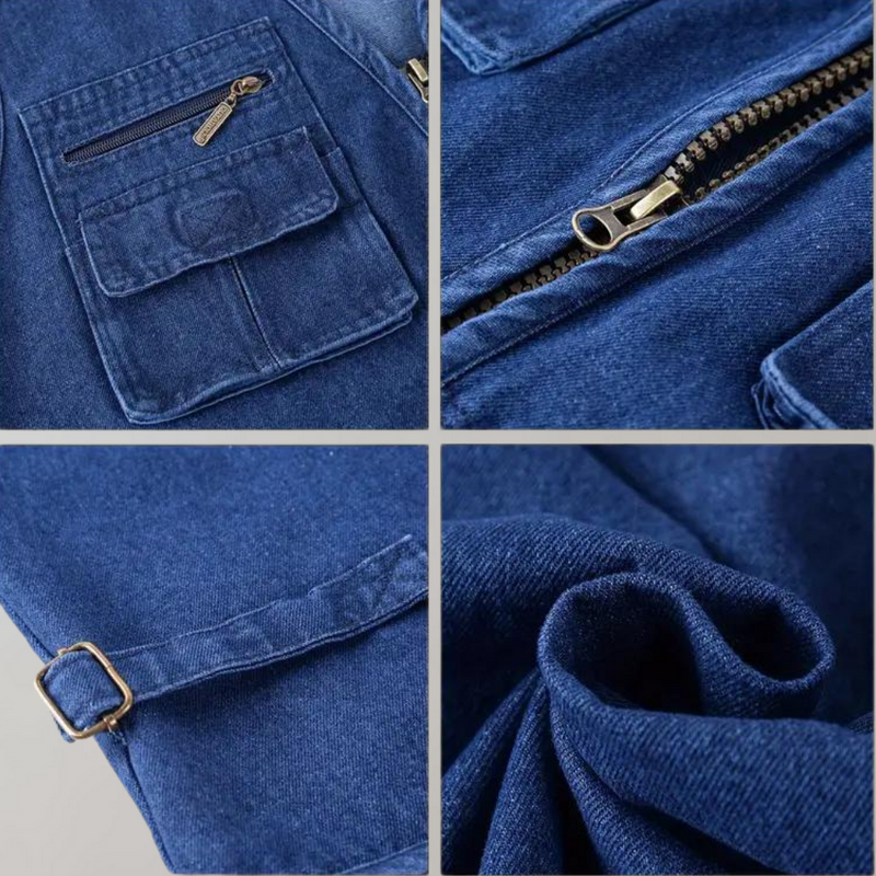 Bequemer und eleganter Pullover mit Taschen