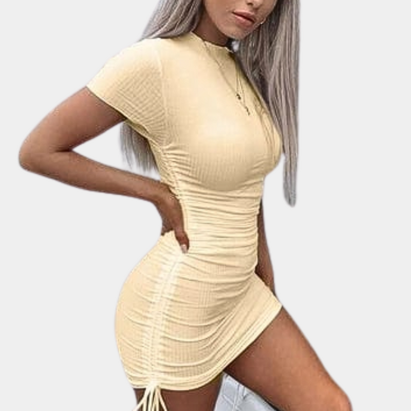 Elegantes Emma -Figurbetontes Bodycon-Minikleid Für Frauen