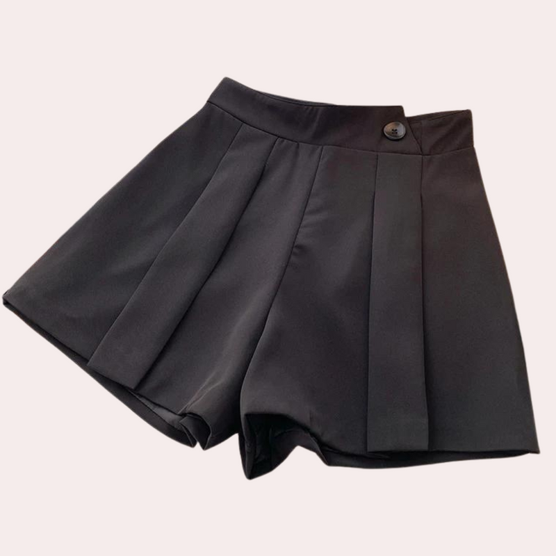 Elena – Stilvolle Damenshorts mit Weitem Bein