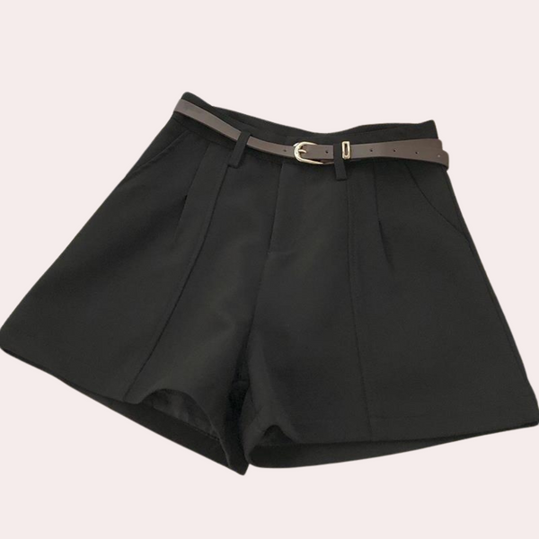 Elena – Stilvolle Damenshorts mit Weitem Bein