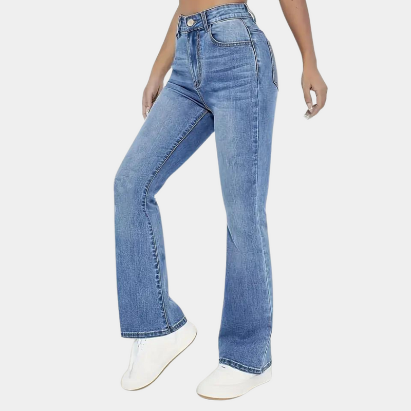 Pippa – Casual Damenjeans mit hoher Taille