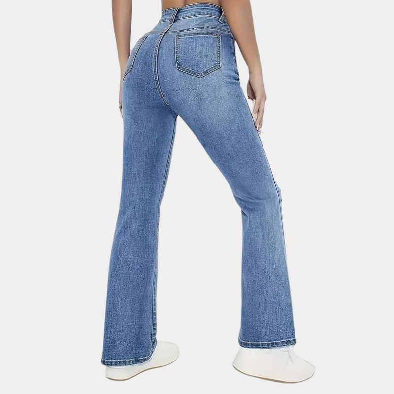 Pippa – Casual Damenjeans mit hoher Taille