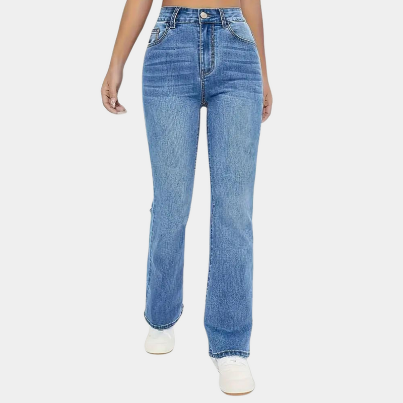 Pippa – Casual Damenjeans mit hoher Taille