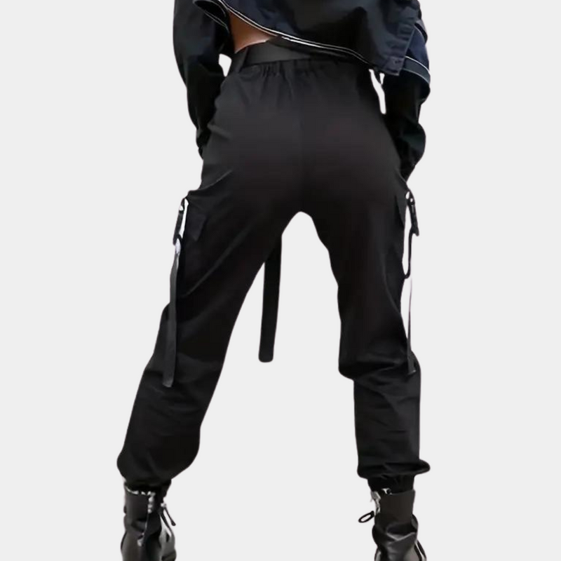 Noemi – Damen High-Waist-Cargohose