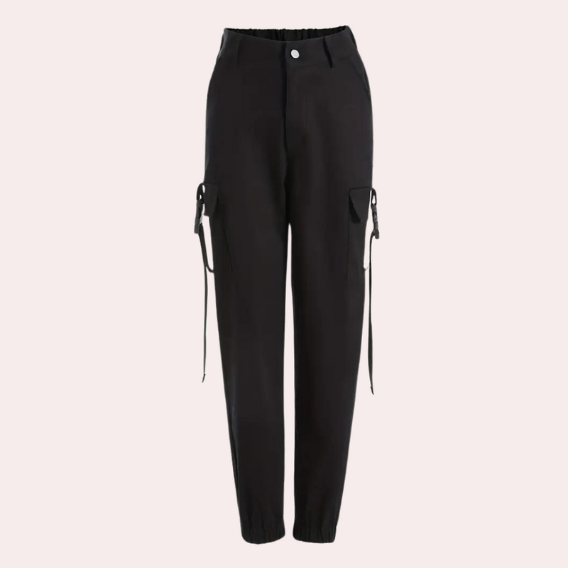 Noemi – Damen High-Waist-Cargohose