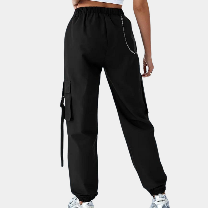 Jolanda - Damen Jogginghose mit elastischem Bund