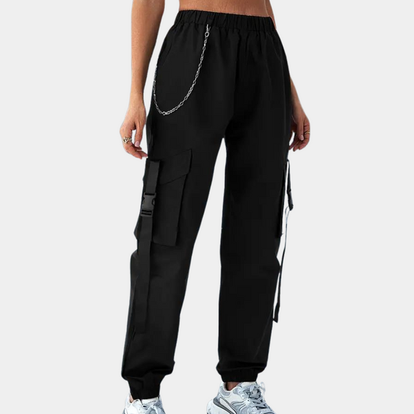 Jolanda - Damen Jogginghose mit elastischem Bund