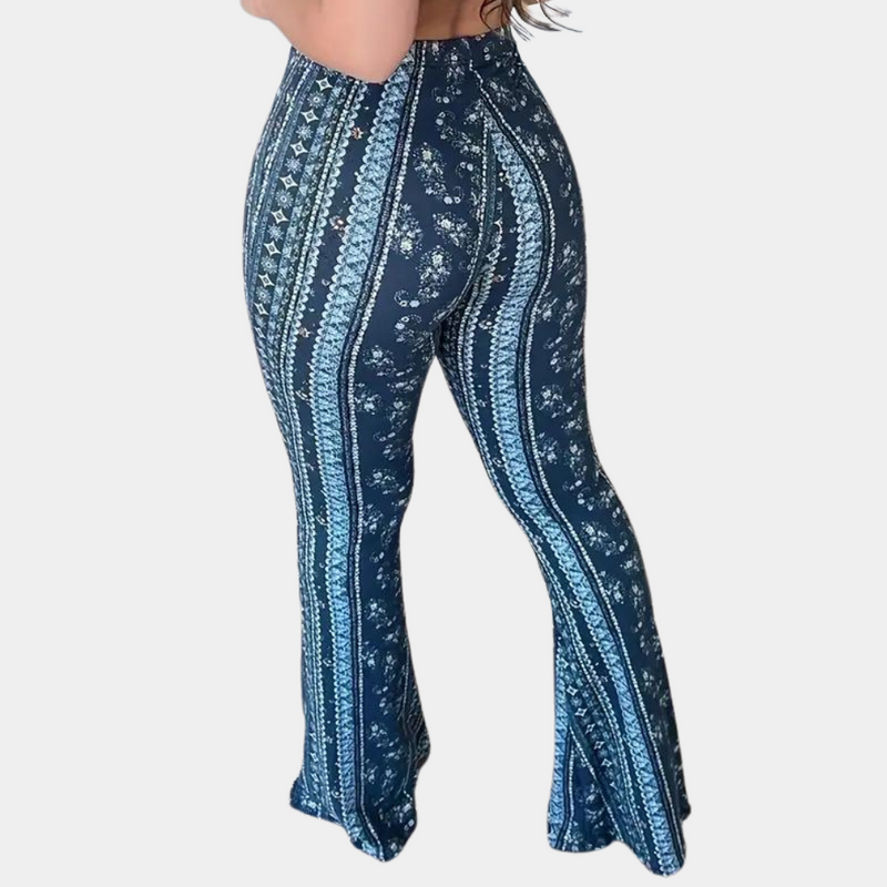 Elvera – Boho-Stil ausgestellte Damenhose