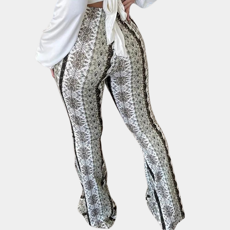 Elvera – Boho-Stil ausgestellte Damenhose
