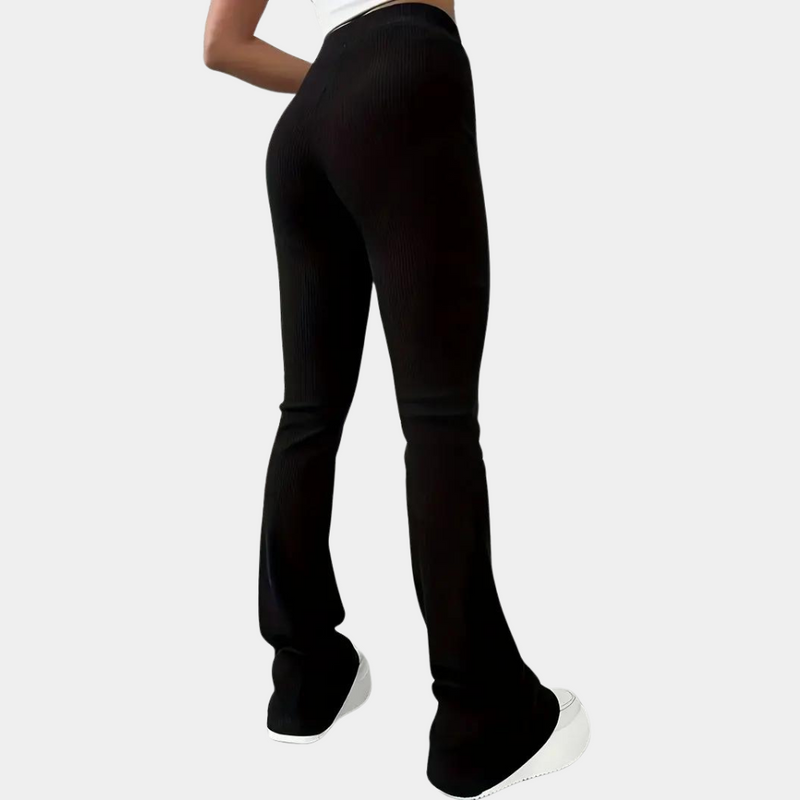 Franca – Gerippte Schlaghose für Damen
