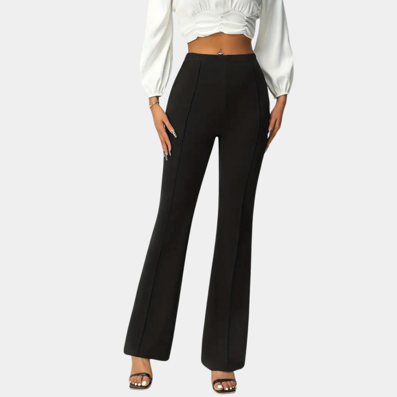 Margot – Elegante und elastische Schlaghose für Damen