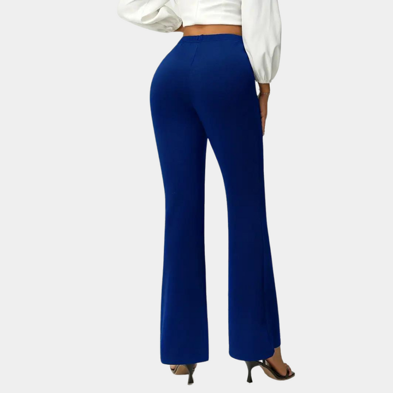 Margot – Elegante und elastische Schlaghose für Damen