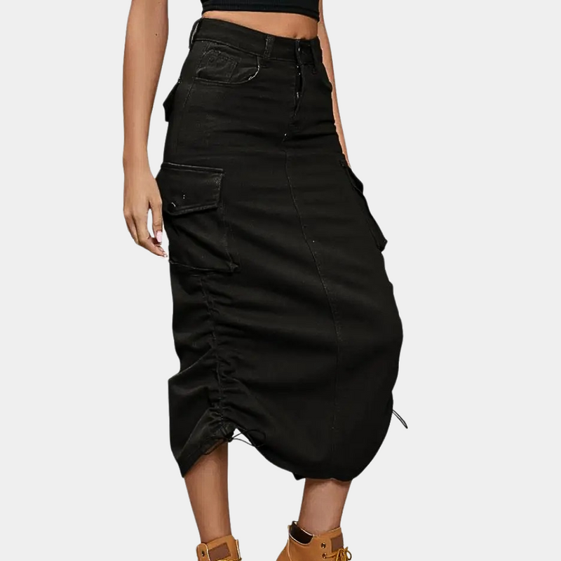 Sophia – Stilvoller Cargo-Rock für Damen