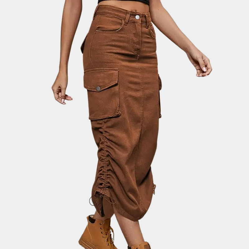 Sophia – Stilvoller Cargo-Rock für Damen